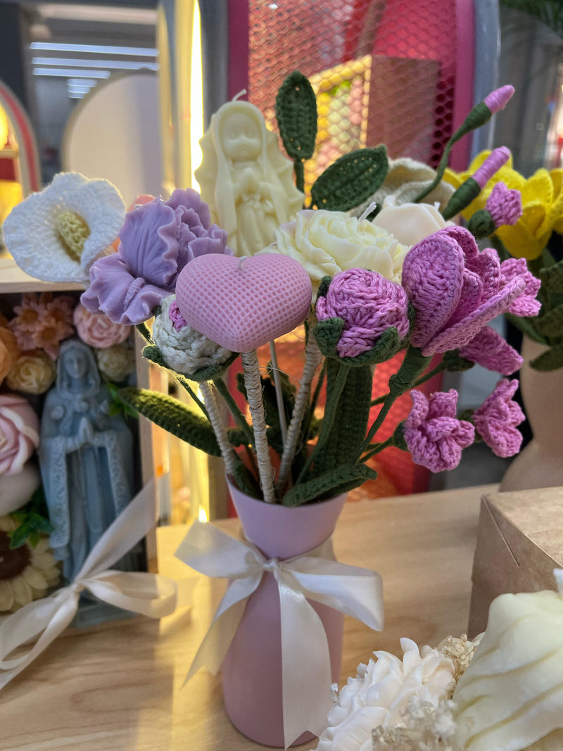 🌷 Jarrón Unión de Luz – Edición Limitada @ruvelitalab con @lascrocheterascol🌸