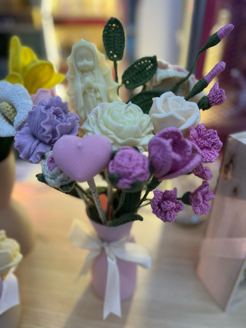 🌷 Jarrón Unión de Luz – Edición Limitada @ruvelitalab con @lascrocheterascol🌸